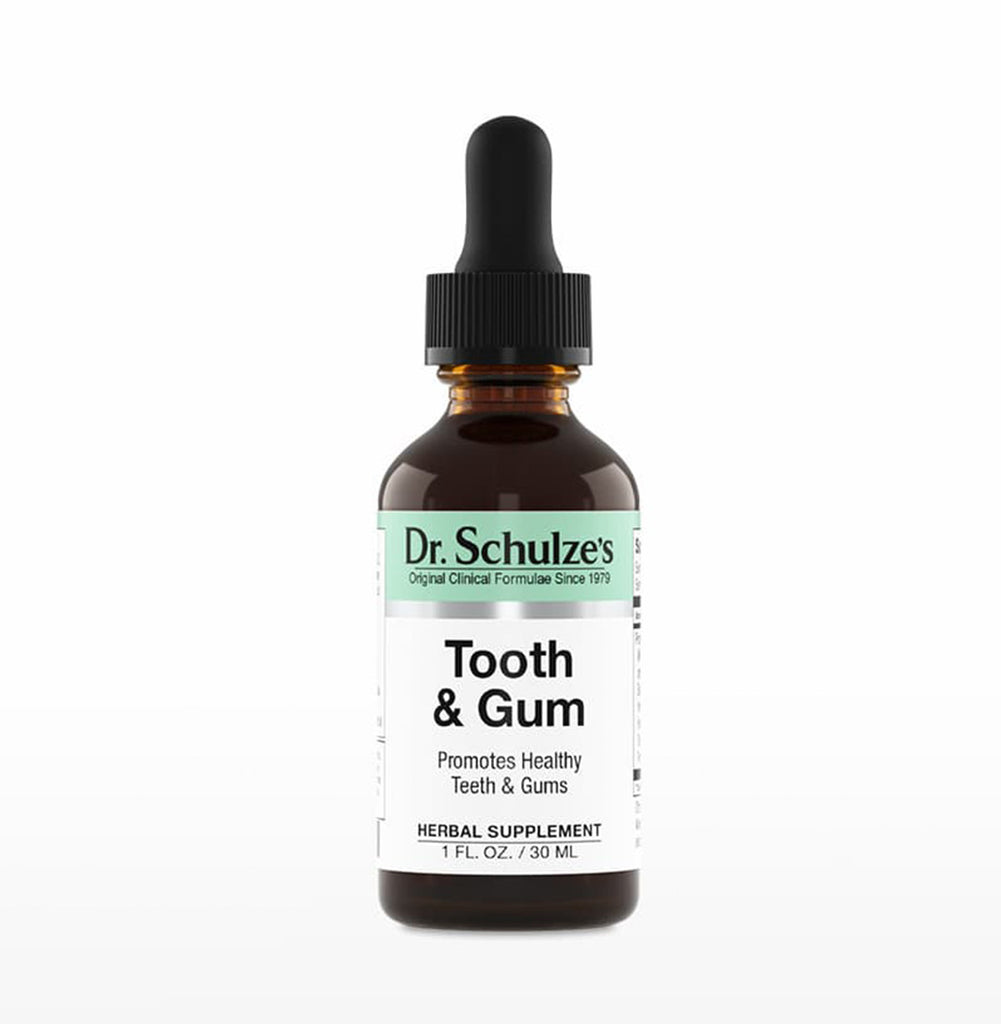 Dr. Schulze's Tooth & Gum Formula - Tónico natural para dientes y encías